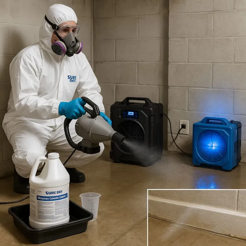 Sanitization and Odor Removal process in Pearl River, MS