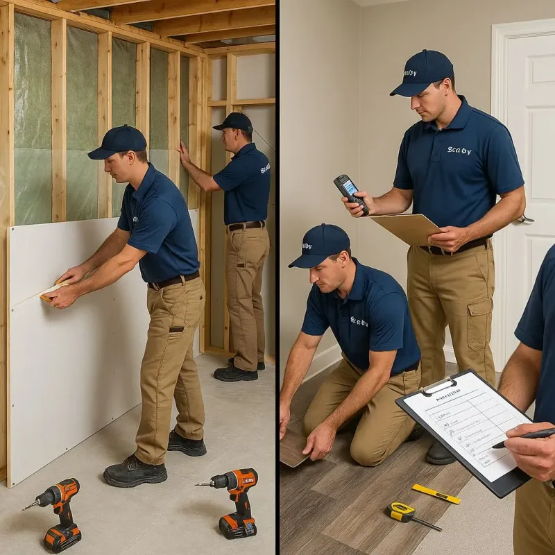 Repairs and Reconstruction process in Pearl River, MS